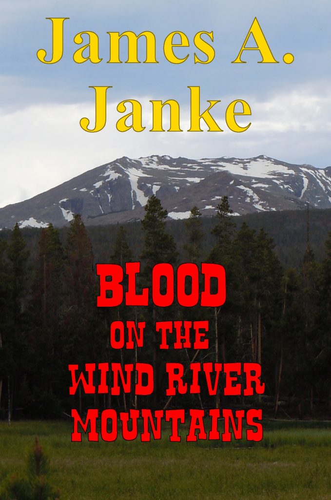 cover of novel Blood on the Wind River Mountains