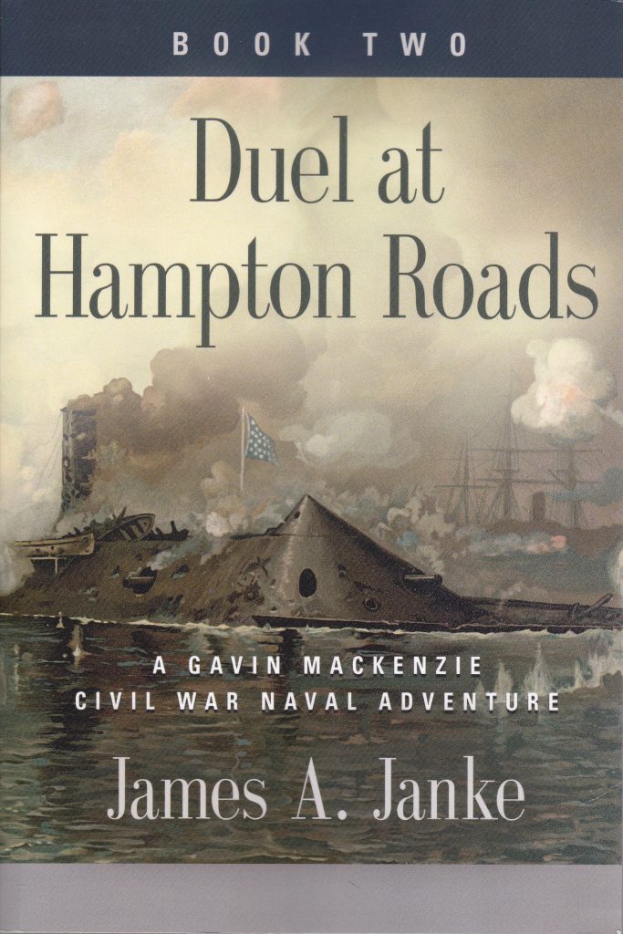 photo of cover of Duel at Hampton Roads