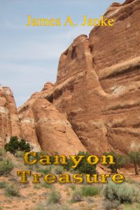 photo of cover of novel Canyon Treasure